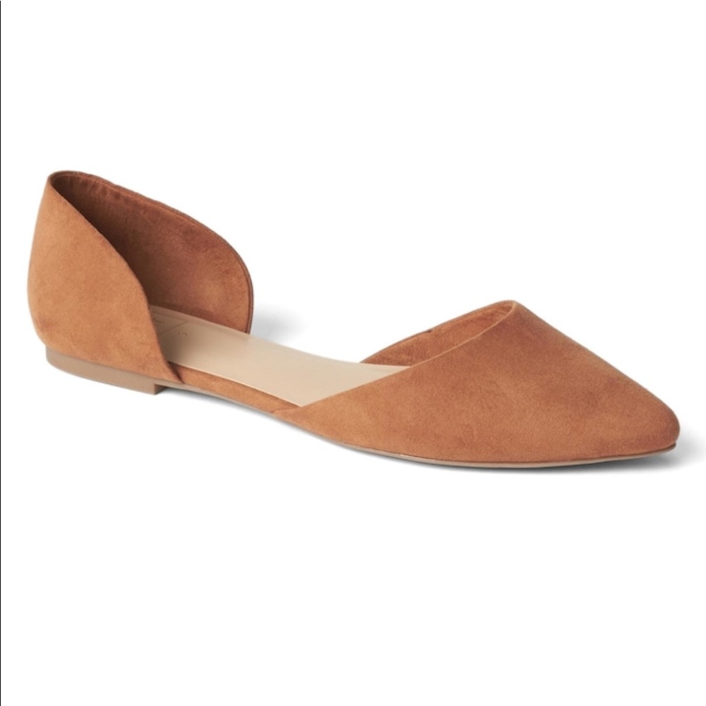 NWOT Gap Tan D’Orsay Ballet Flats 8.5